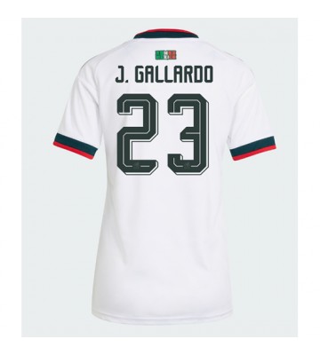 Mexiko Jesus Gallardo #23 Bortatröja Dam VM 2026 Kortärmad